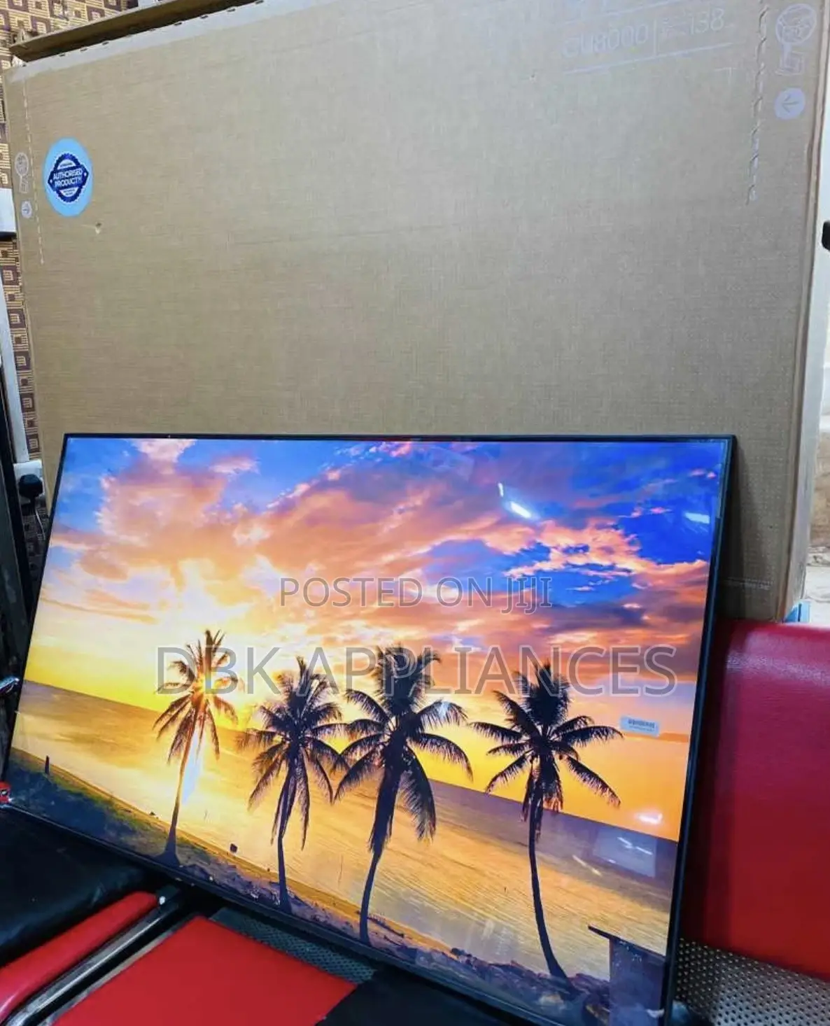 Samsung 55inch Crystal Uhd Smart TVS Authentic