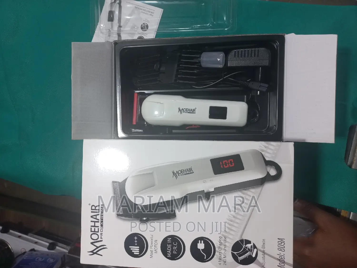 Moehair Pro Extreme Rechargeable Hair Clipper