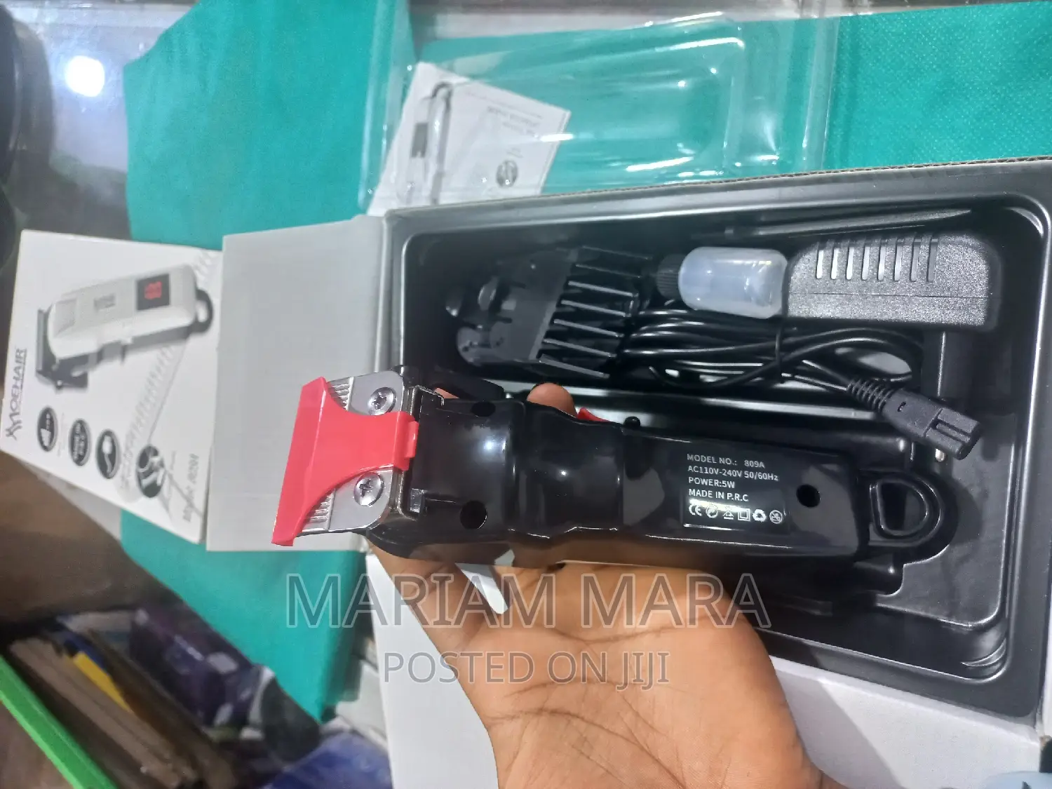 Moehair Pro Extreme Rechargeable Hair Clipper