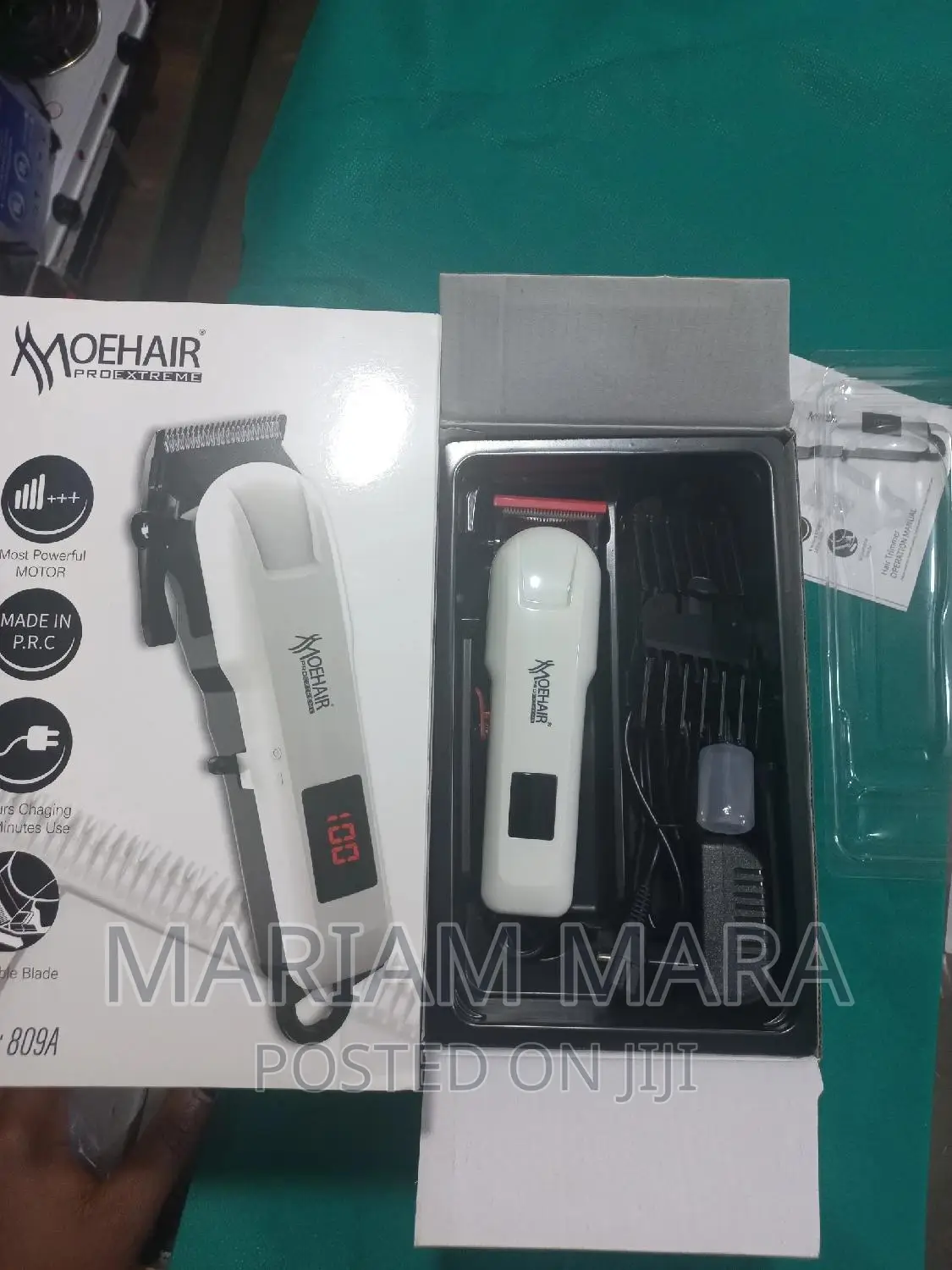 Moehair Pro Extreme Rechargeable Hair Clipper