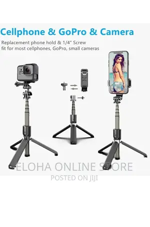 Multifunctional Wireless Tripod Stand Selfie Stick