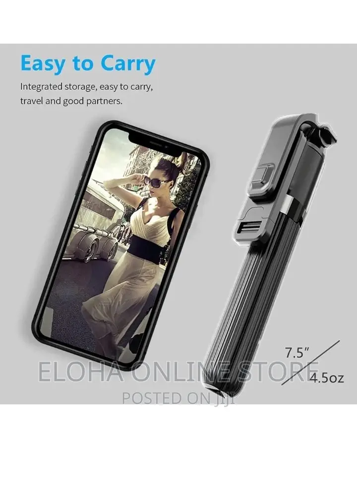 Multifunctional Wireless Tripod Stand Selfie Stick