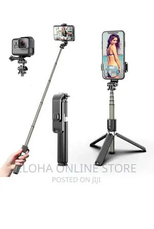 Multifunctional Wireless Tripod Stand Selfie Stick