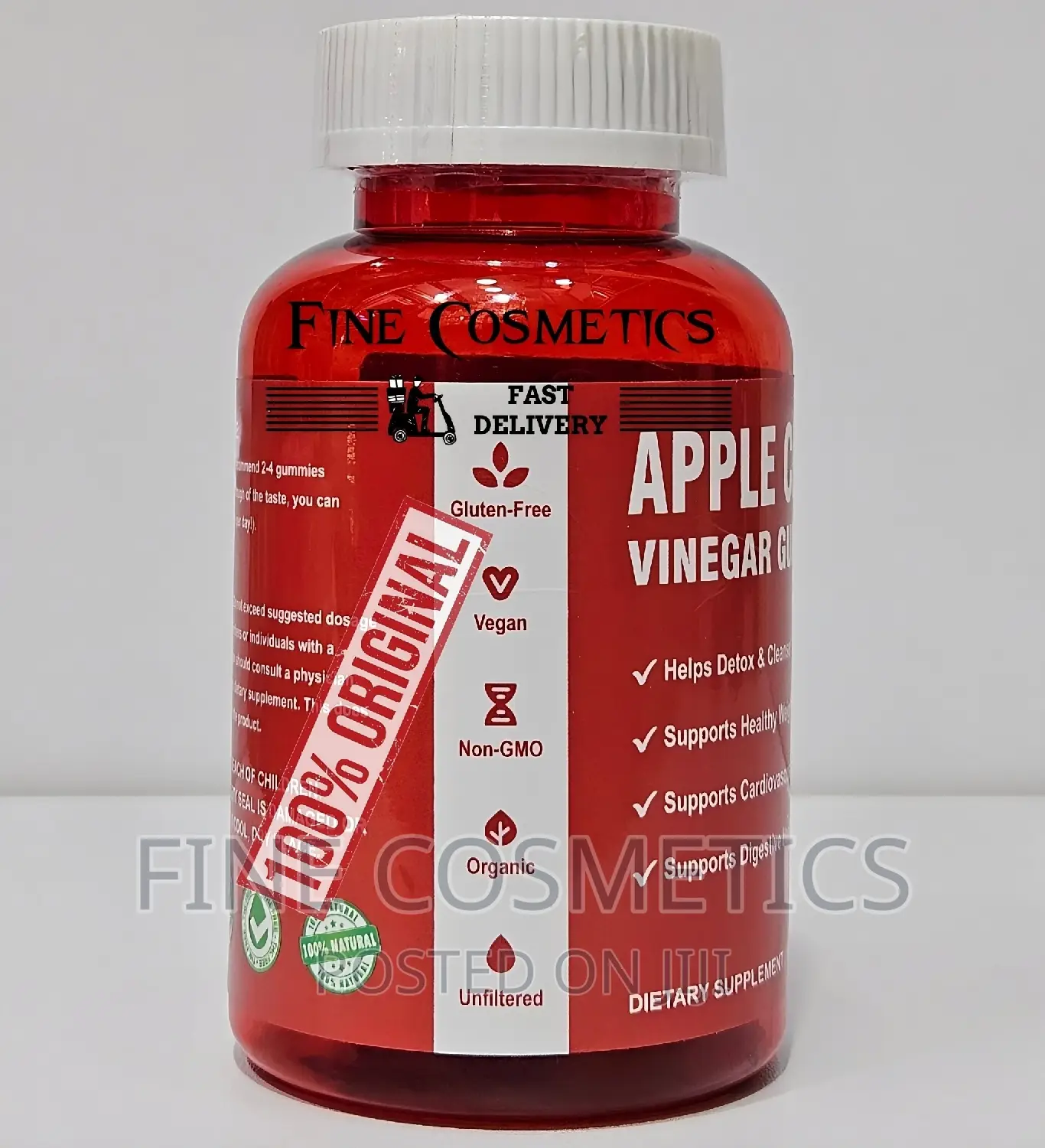 Apple Cider Vinegar Gummies for Weight Loss, Detox +Immunity