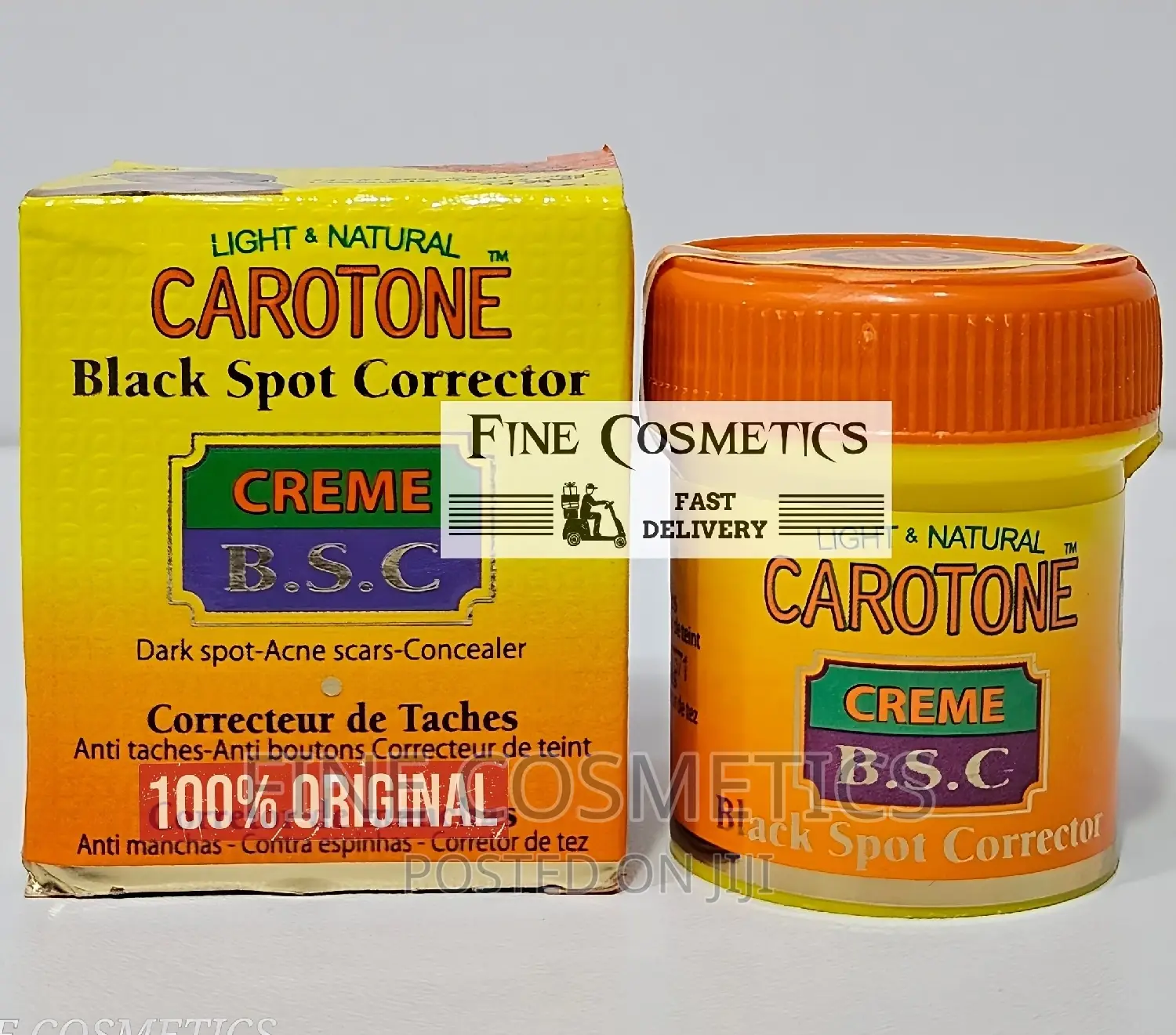 CAROTONE B.S.C Black Spots Corrector Cream |Pimple+Blemishes