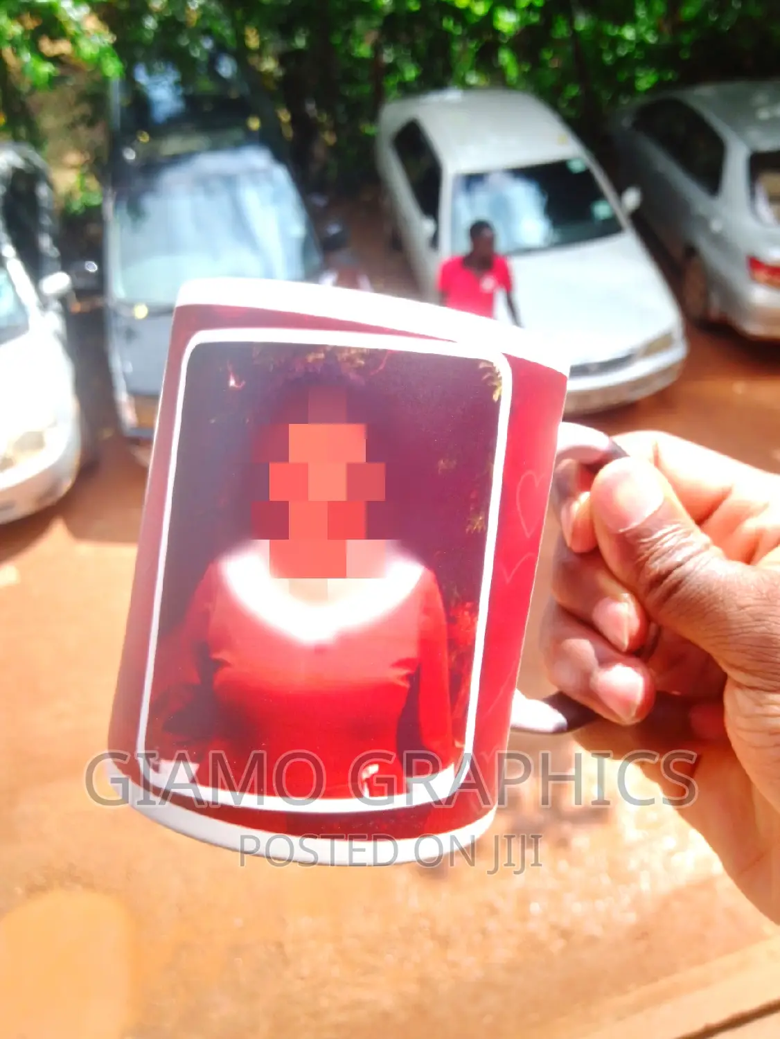 Mom's Custom Magic Cup