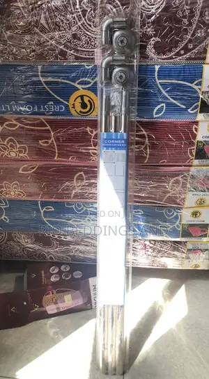 Adjustable Corner Shower Curtain Rod
