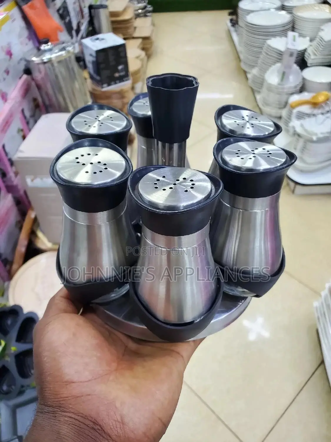 Spice Rack Stainless Steel 6pics