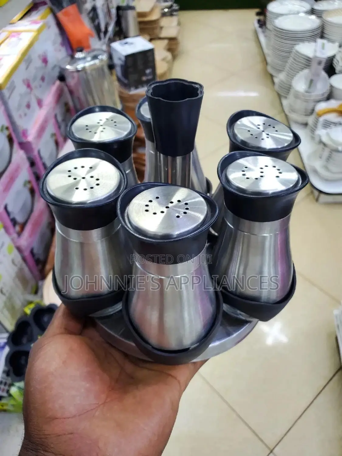 Spice Rack Stainless Steel 6pics