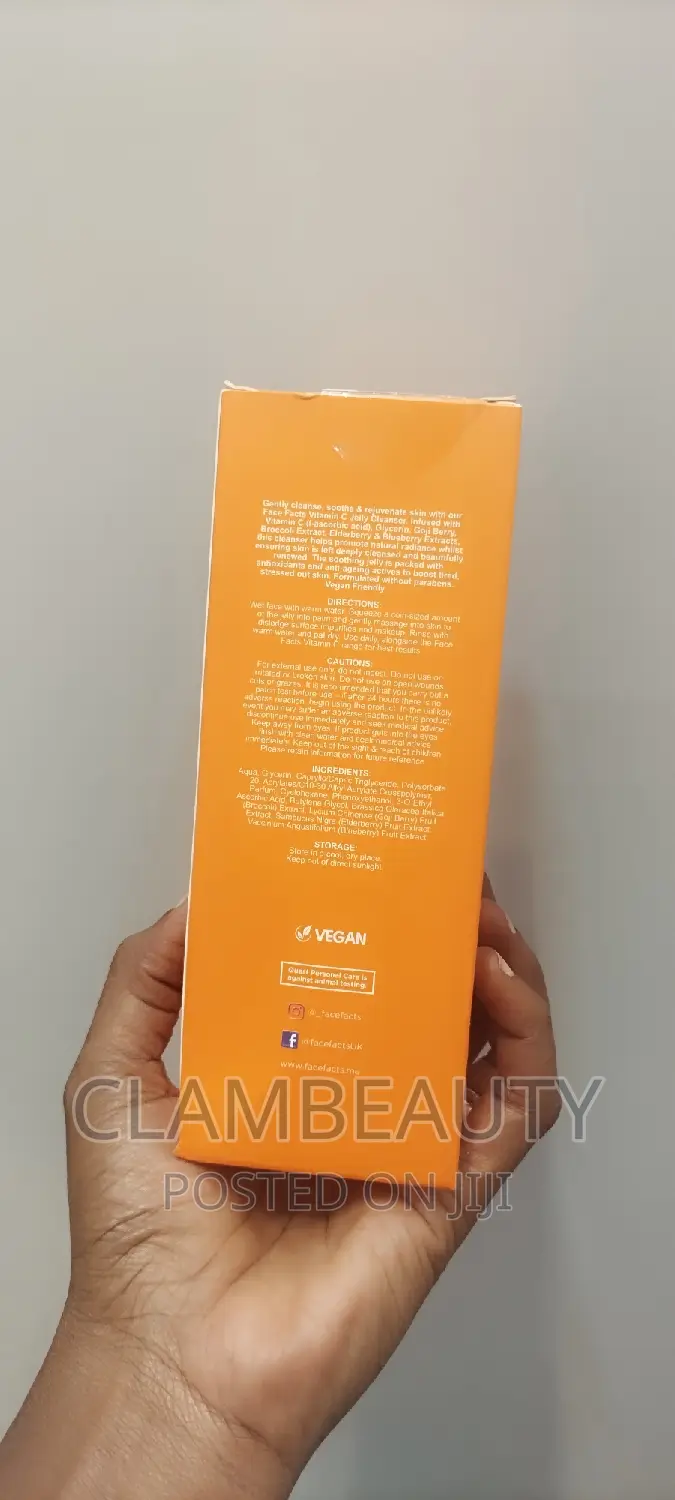 Face Facts Vitamin C Jelly Cleanser