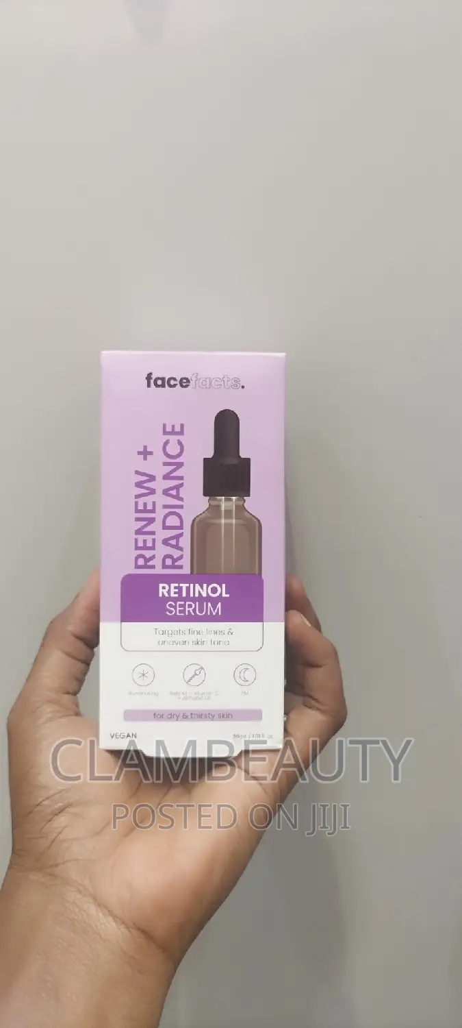 Face Facts Retinol Facia Serum Renew + Radiance