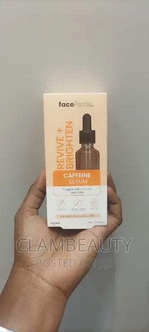 Face Facts Caffeine Facial Serum Revive + Brighten