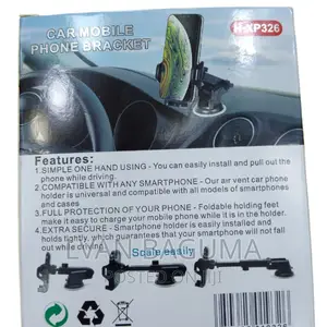 Car Mobile Phone Holder - 360° Angle Adjustment