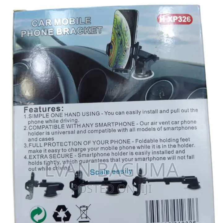 Car Mobile Phone Holder - 360° Angle Adjustment