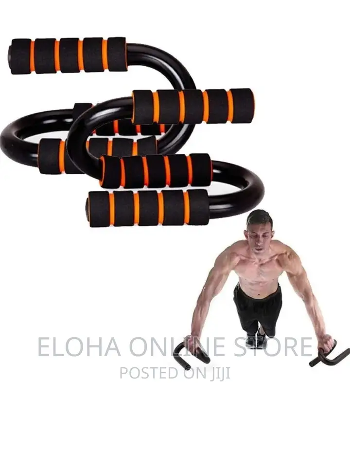 2 PCS S-Shaped Push Up Bar Stand