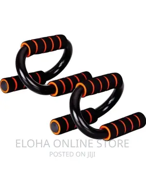 2 PCS S-Shaped Push Up Bar Stand