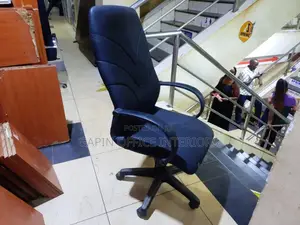 Leathered High Back Chair