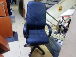 Leathered High Back Chair