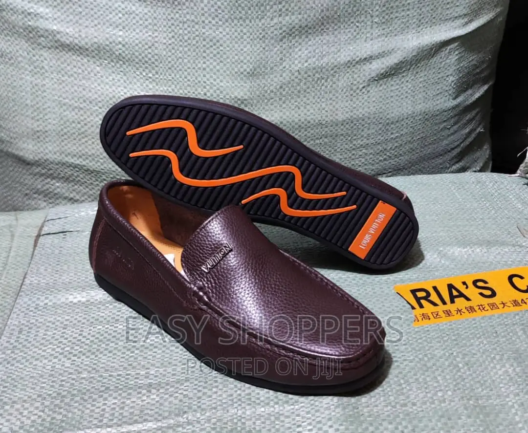 New Men's Leather Shoes Luxury Royal Style
