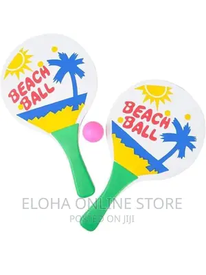 Beach Ball Bat Set (Wood)