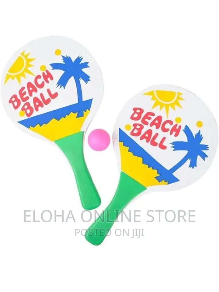 Beach Ball Bat Set (Wood)