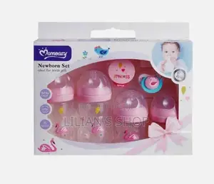 Momeasy New Born Baby Feeding Bottle Set