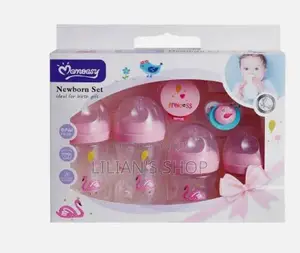 Momeasy New Born Baby Feeding Bottle Set