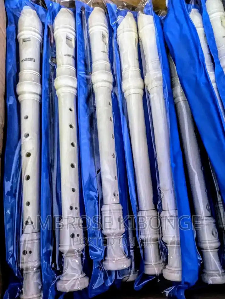 Open Key Straight Soprano Flute Recorder FREE Cleaning Rod