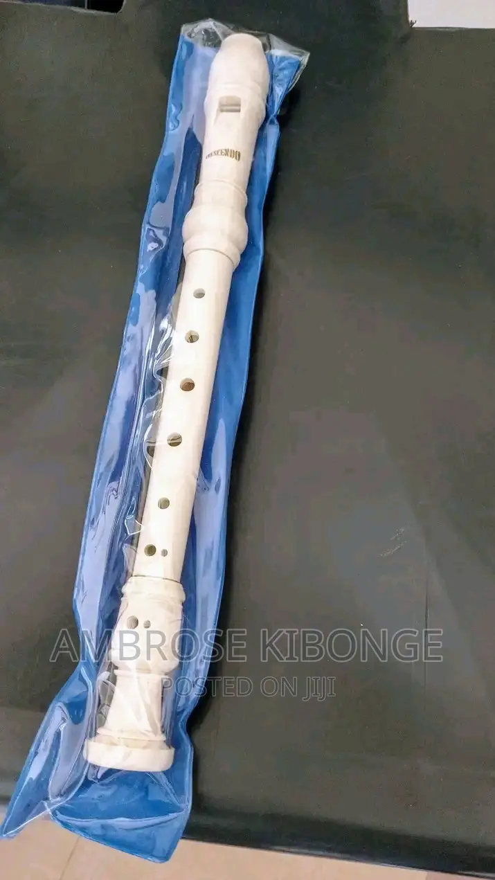 Open Key Straight Soprano Flute Recorder FREE Cleaning Rod