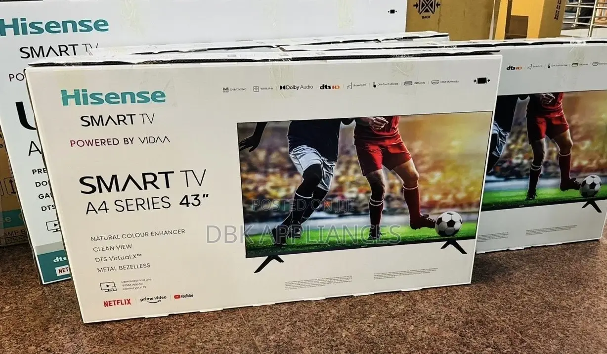 Hisense 43inch Smart TVS Available Wholesale Price