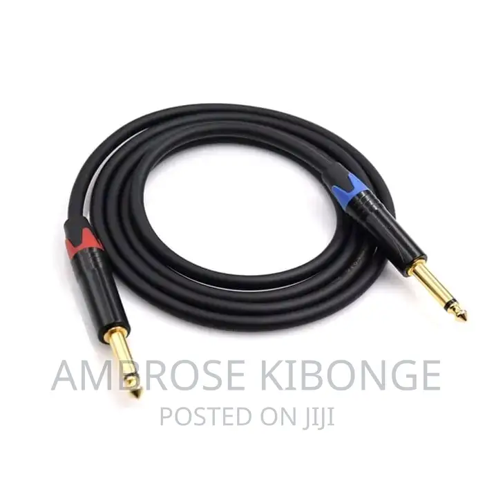 Jack to Jack Audio Sound Cables All for Musical Instruments.