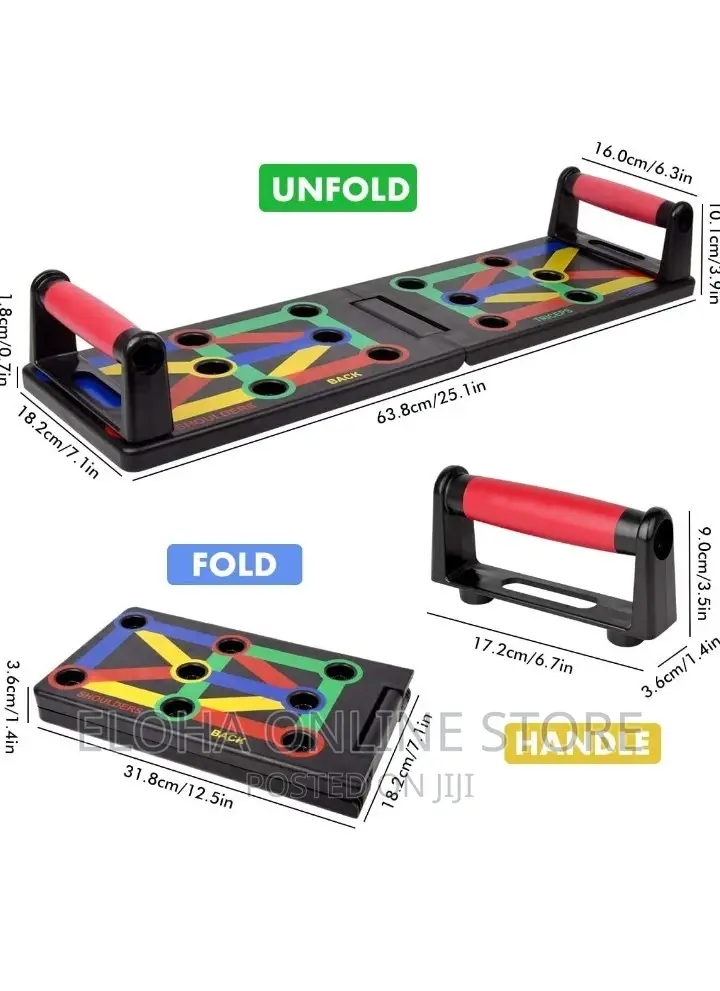 4 Ways Training Push Up Board