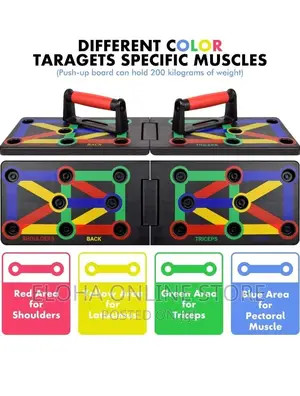 4 Ways Training Push Up Board
