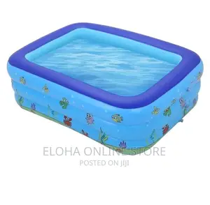 Three Ring Rectangular Swimming Pool