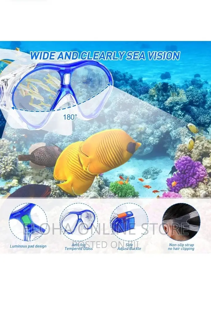 Kids Snorkel Mask