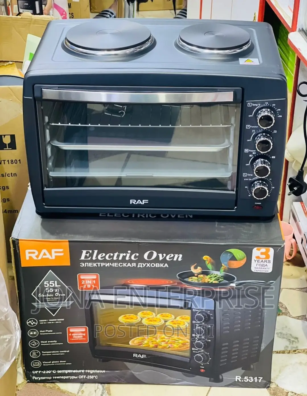 Electric Oven 55l
