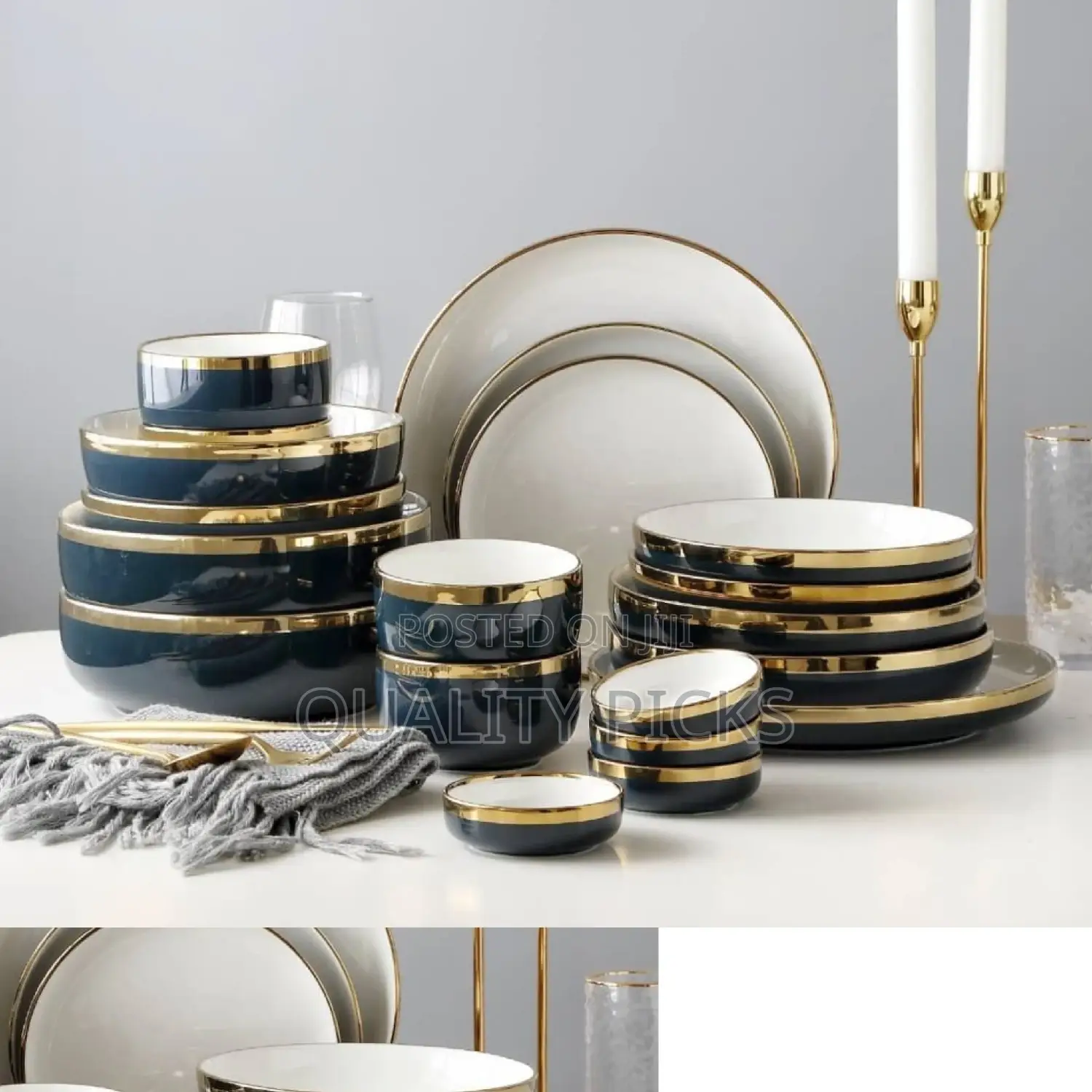 Glass Dinner Set