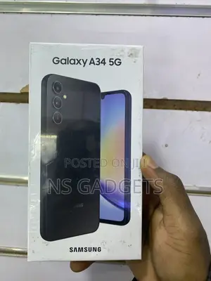 New Samsung Galaxy A34 5G 256 GB Black