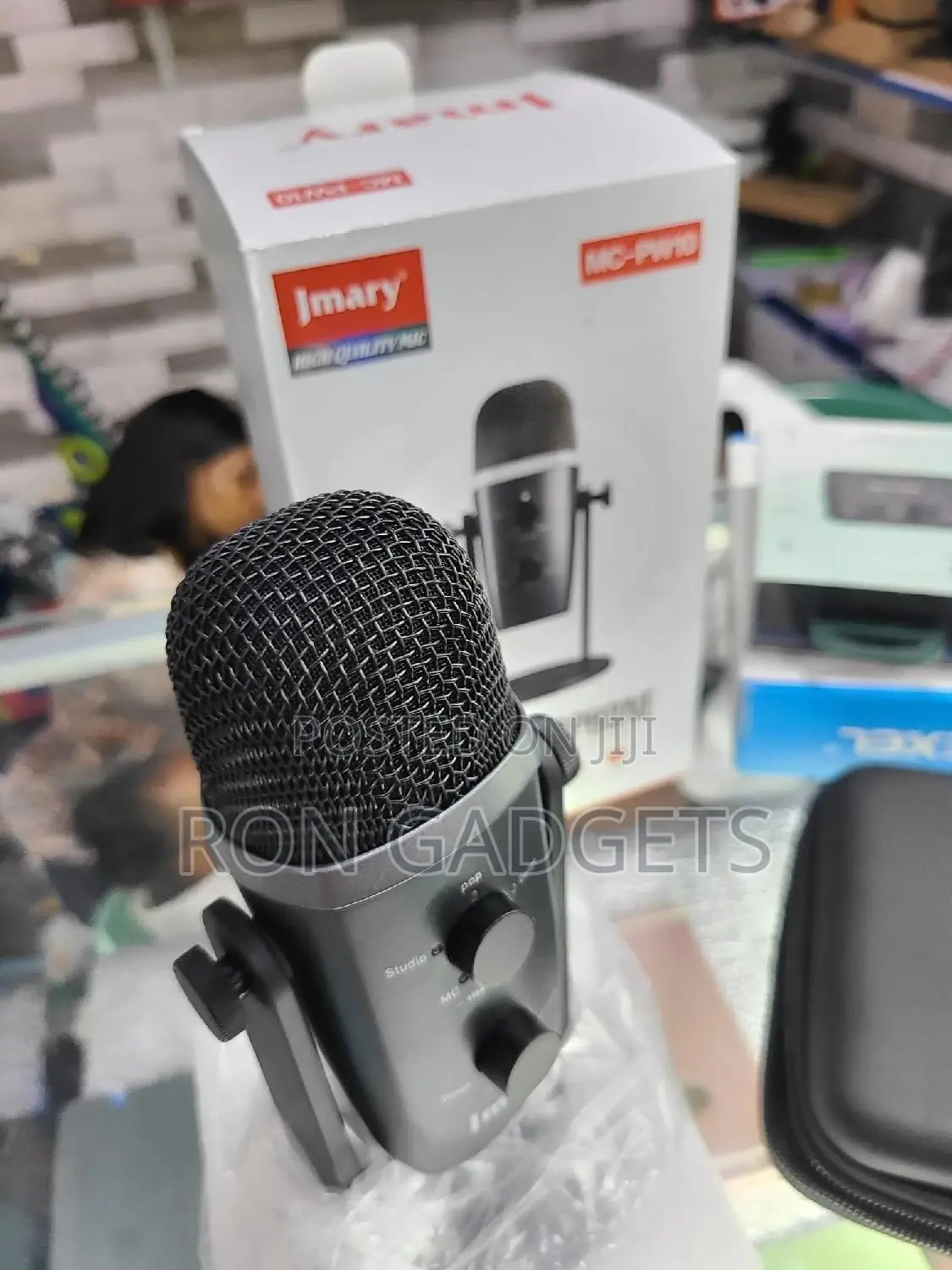Jmary Condesor Mic (With Inbuilt Sound Card)