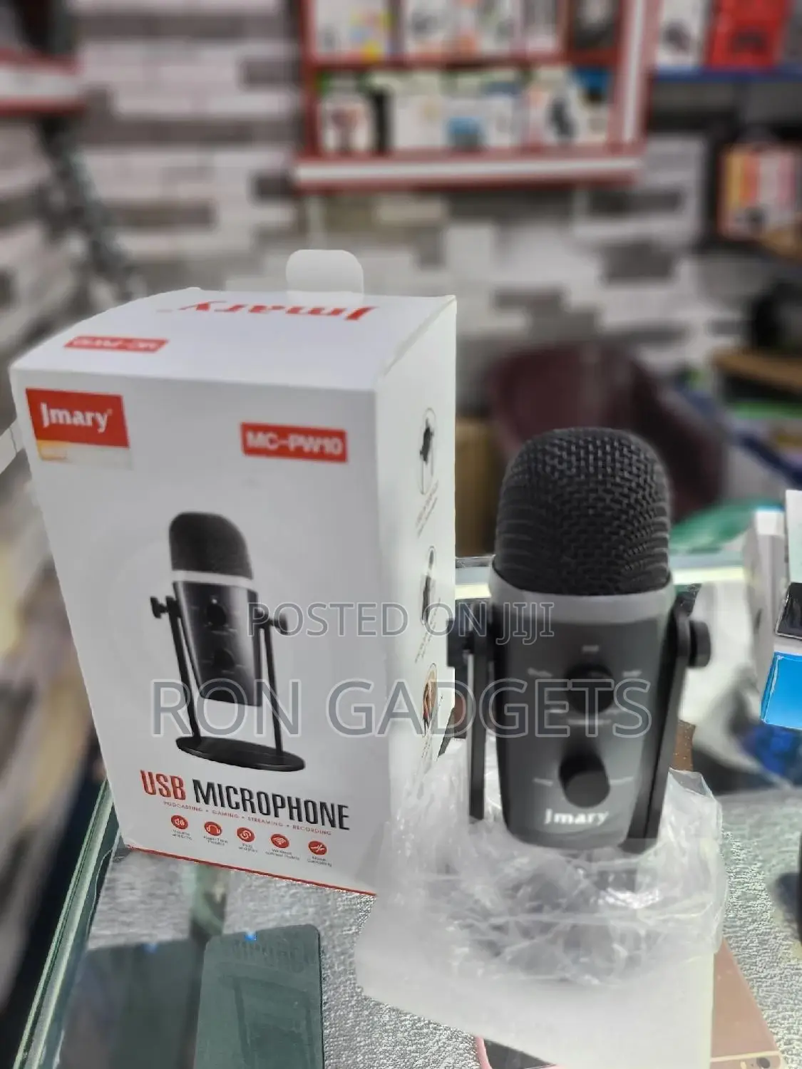 Jmary Condesor Mic (With Inbuilt Sound Card)