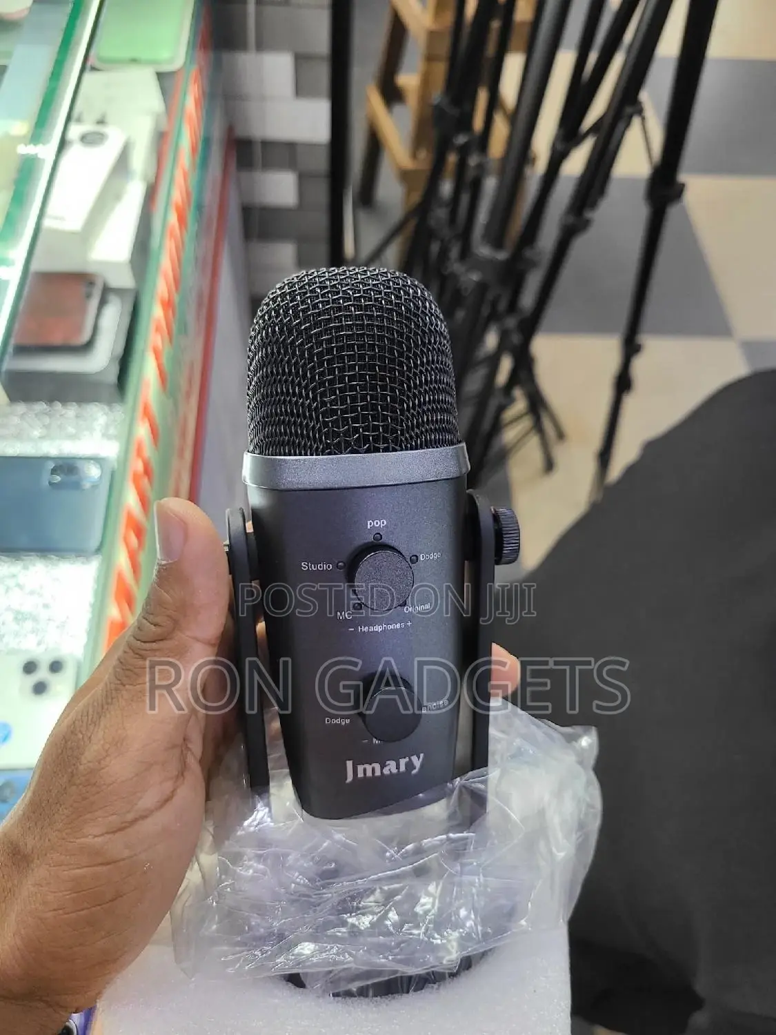 Jmary Condesor Mic (With Inbuilt Sound Card)