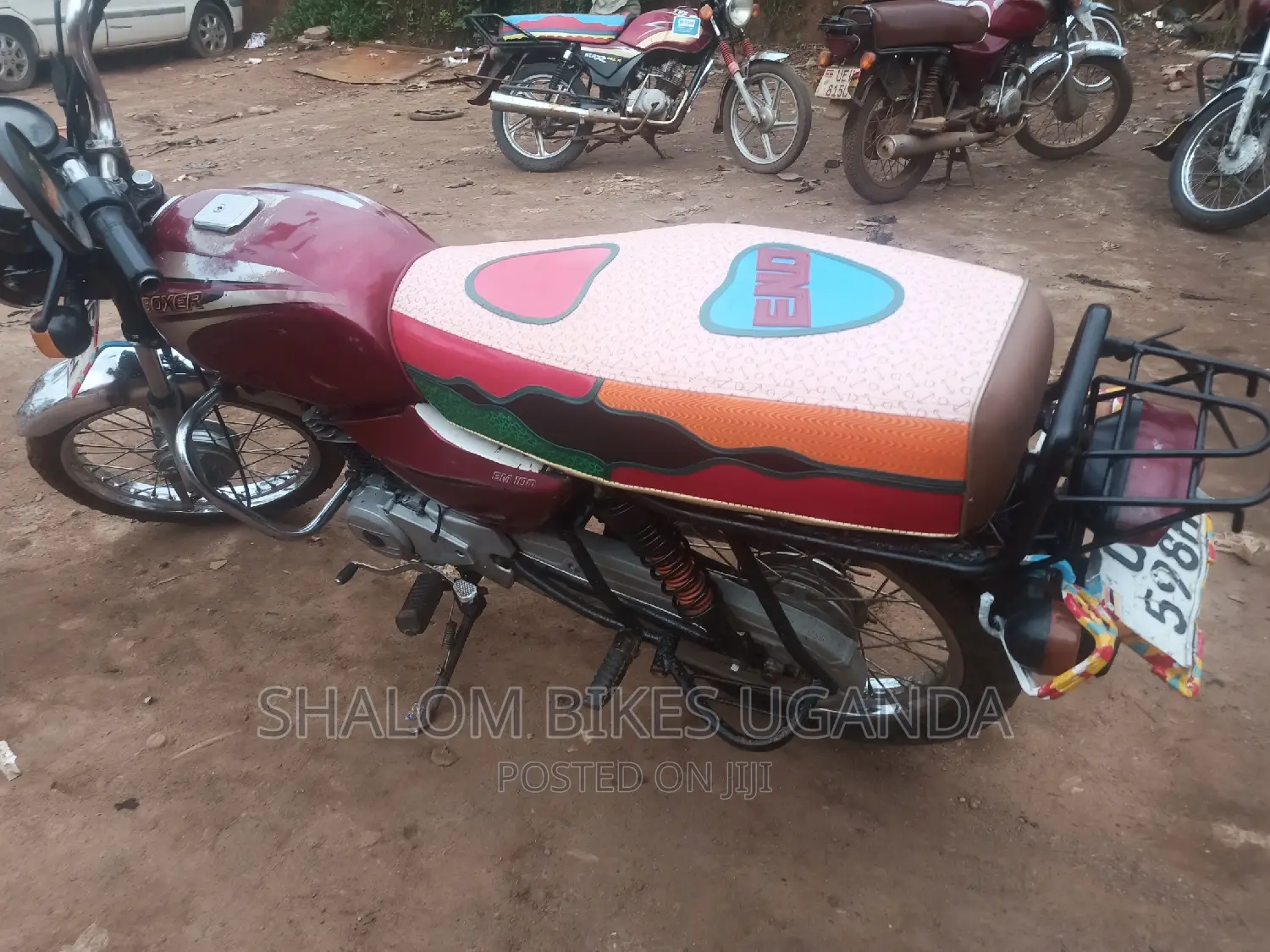 Bajaj Boxer 100 2019 Red