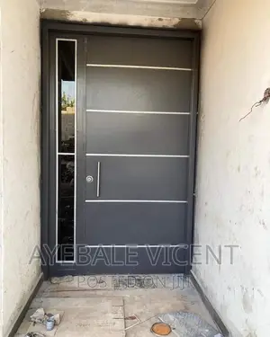 Single Front Door at Vicentz Steal and Aluminium Works