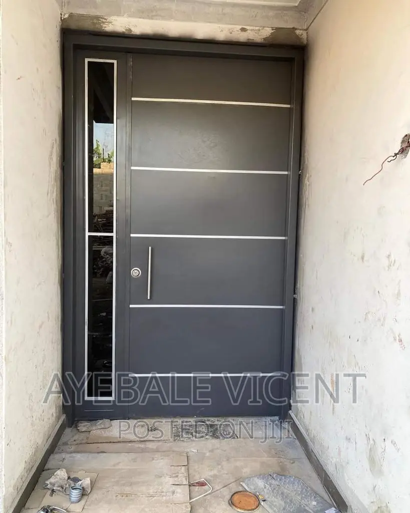 Single Front Door at Vicentz Steal and Aluminium Works