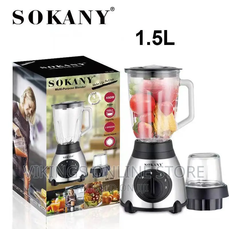 Sokany 2 in 1 Multipurpose Blender