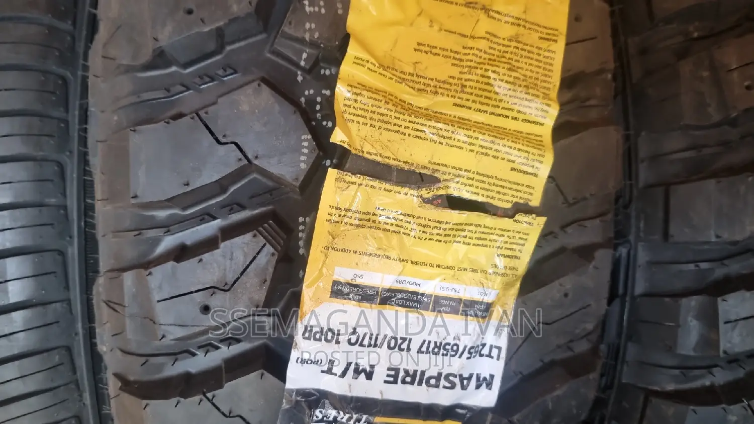 265/65r17 M/T Masphire Tyre