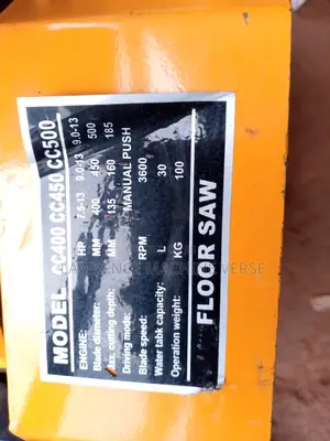 Diesel Floor Saw