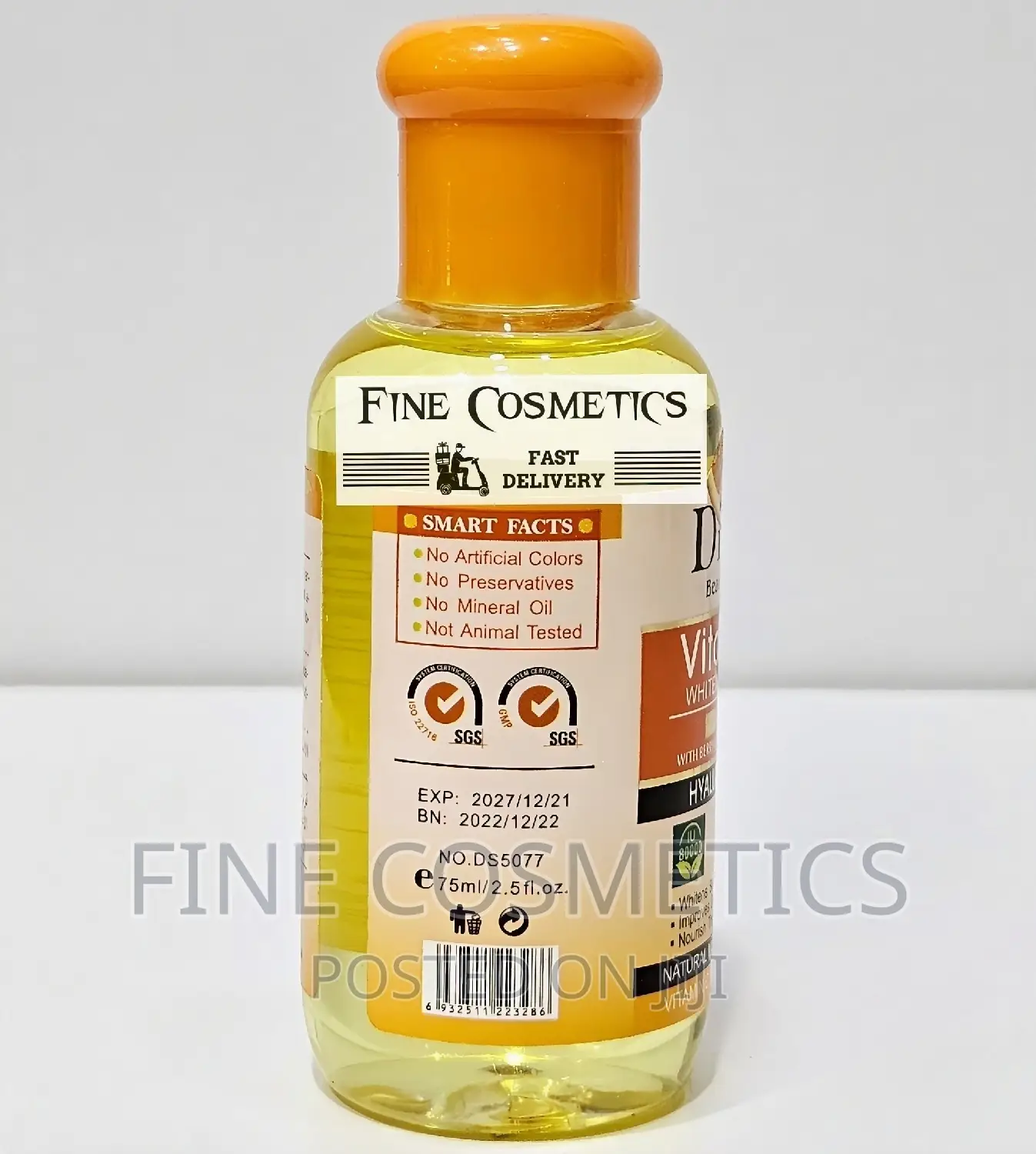 Vitamin C Whitening Face Oil With Hyaluronic Acid by DISAAR