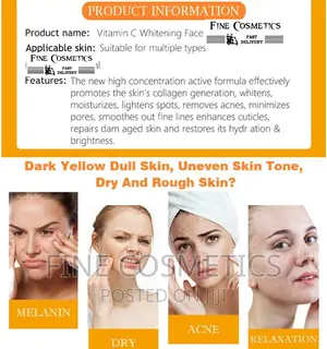 Vitamin C Whitening Face Oil With Hyaluronic Acid by DISAAR