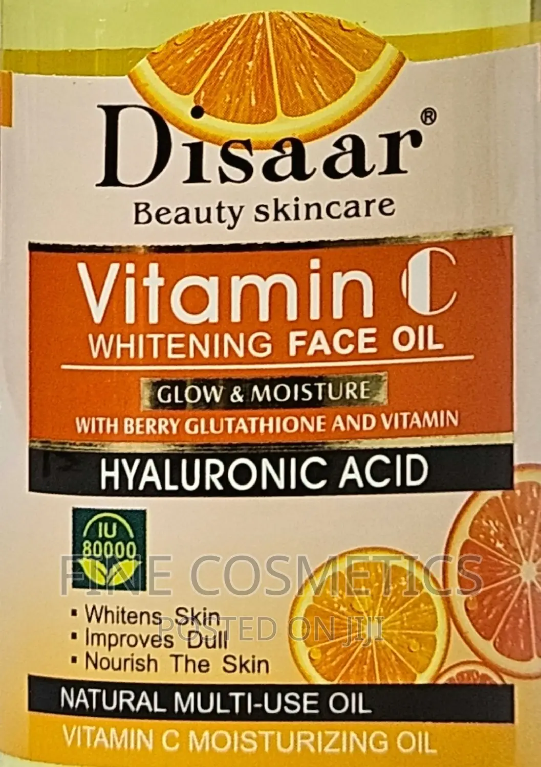 Vitamin C Whitening Face Oil With Hyaluronic Acid by DISAAR
